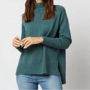 Ann Mashburn Marie Funnel Neck Cashmere Sweater Small
